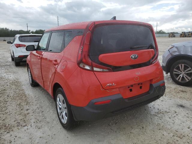 KNDJ23AU8L7086123 - 2020 KIA SOUL LX RED photo 2