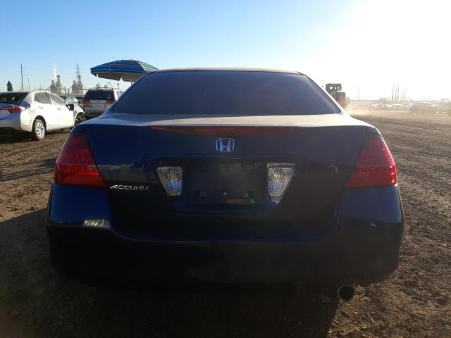 JHMCM56397C024112 - 2007 HONDA ACCORD BLUE photo 6