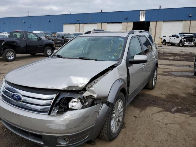 1FMDK02W58GA13273 - 2008 FORD TAURUS X S SILVER photo 1