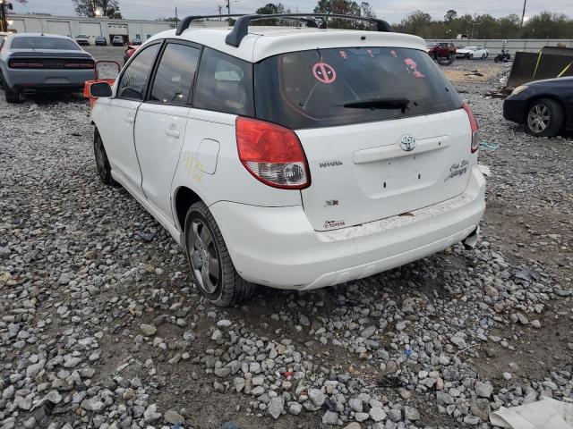 2T1KR32E54C315770 - 2004 TOYOTA MATRIX WHITE photo 3