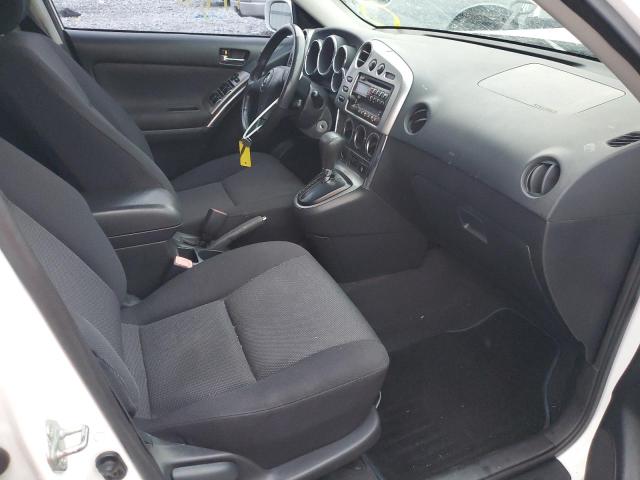 2T1KR32E54C315770 - 2004 TOYOTA MATRIX WHITE photo 5