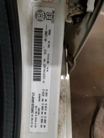 1C3CC5FV7AN126837 - 2010 CHRYSLER SEBRING LI WHITE photo 12