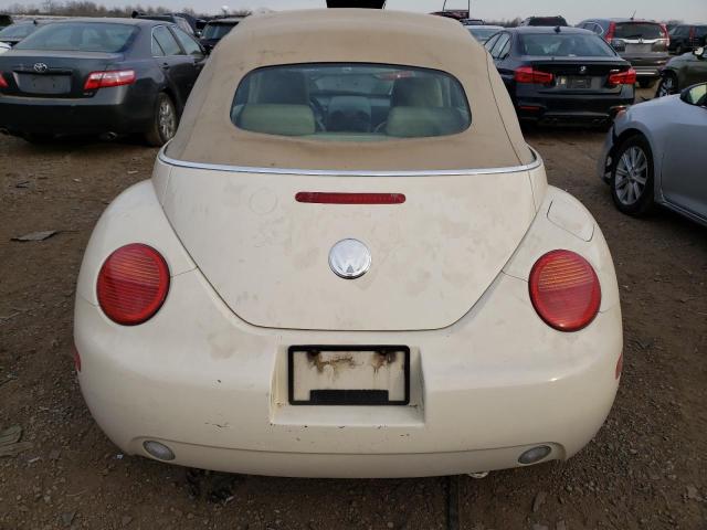 3VWBM31Y25M305181 - 2005 VOLKSWAGEN NEW BEETLE CREAM photo 6