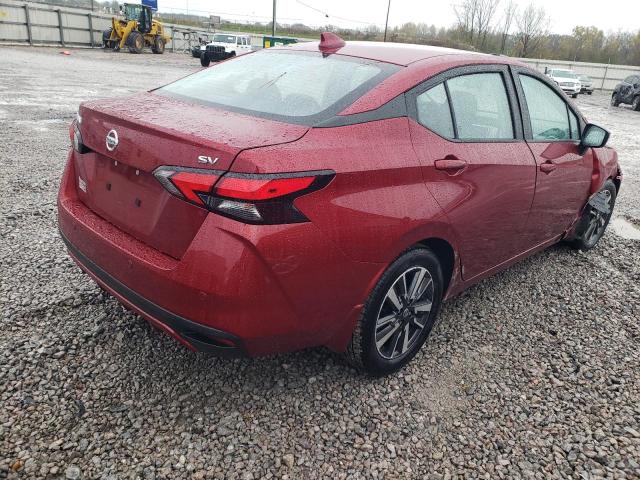 3N1CN8EV8NL834399 - 2022 NISSAN VERSA SV RED photo 3