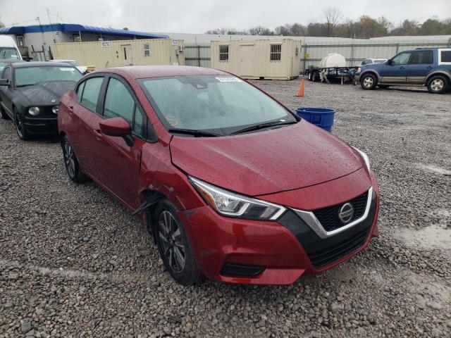 3N1CN8EV8NL834399 - 2022 NISSAN VERSA SV RED photo 4