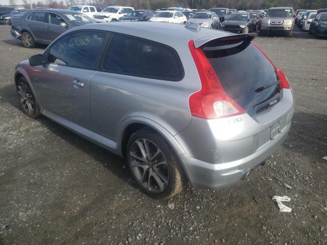 YV1MK672082063048 - 2008 VOLVO C30 T5 SILVER photo 3