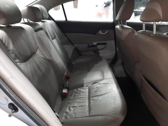 2HGFB2F91CH543963 - 2012 HONDA CIVIC EXL فضي صورة 10