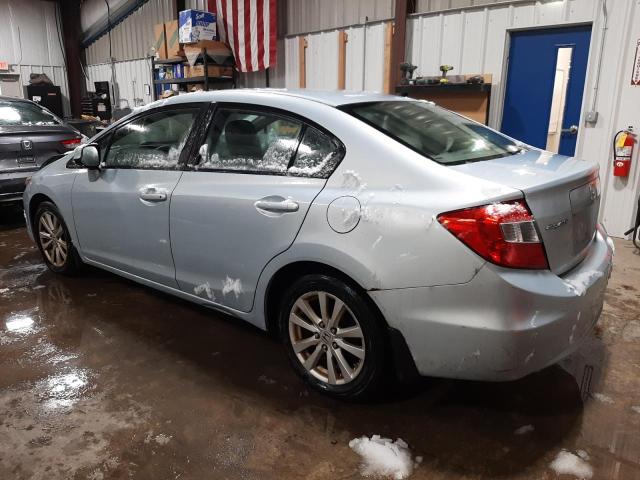 2HGFB2F91CH543963 - 2012 HONDA CIVIC EXL فضي صورة 2