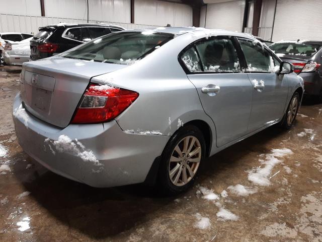 2HGFB2F91CH543963 - 2012 HONDA CIVIC EXL فضي صورة 3