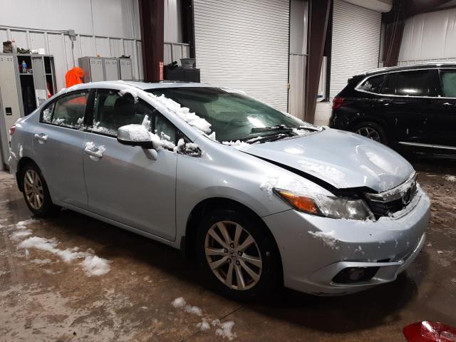 2HGFB2F91CH543963 - 2012 HONDA CIVIC EXL فضي صورة 4