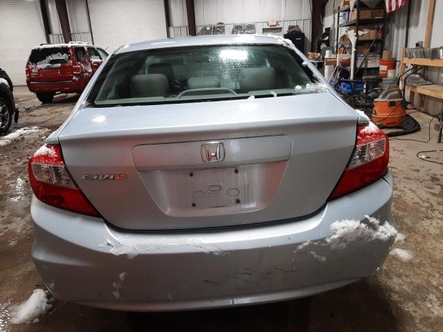 2HGFB2F91CH543963 - 2012 HONDA CIVIC EXL فضي صورة 6