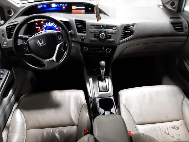 2HGFB2F91CH543963 - 2012 HONDA CIVIC EXL فضي صورة 8