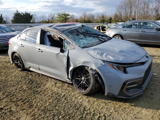 5YFS4MCE8MP083152 - 2021 TOYOTA COROLLA SE GRAY photo 4