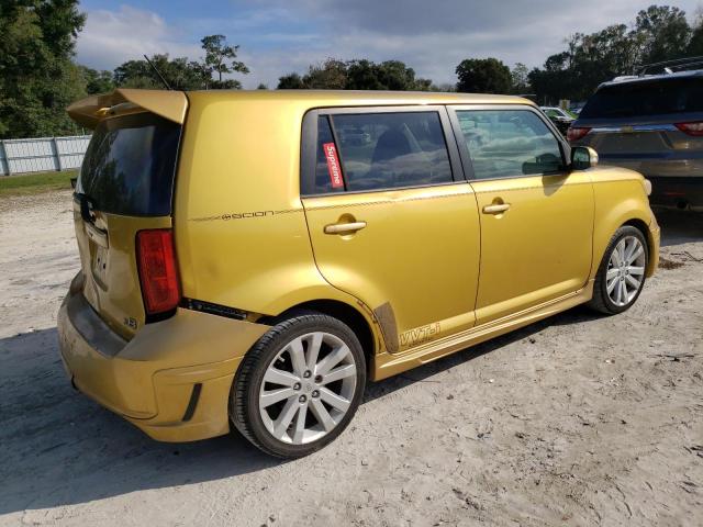 JTLKE50E481057878 - 2008 TOYOTA SCION XB ოქროსფერი ფოტო 3