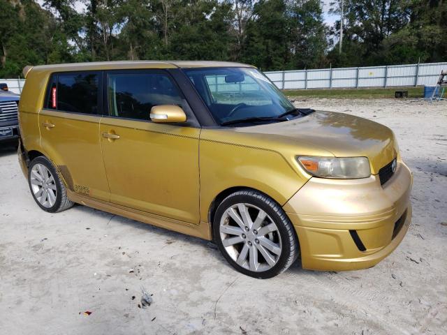 JTLKE50E481057878 - 2008 TOYOTA SCION XB ოქროსფერი ფოტო 4