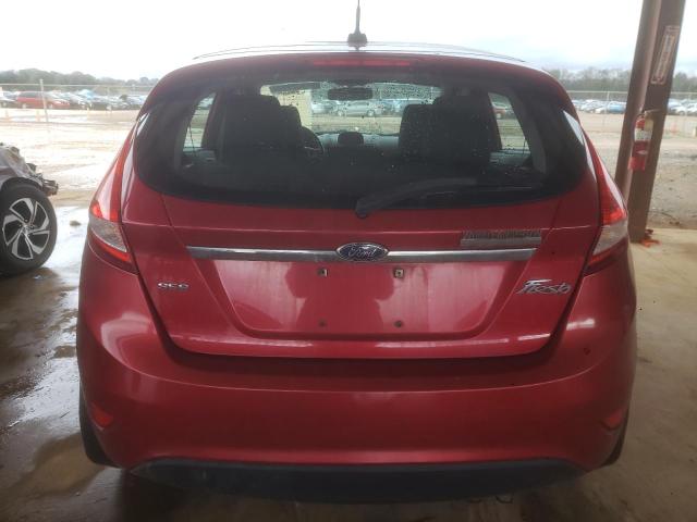 3FADP4FJ9BM128943 - 2011 FORD FIESTA SES RED photo 6