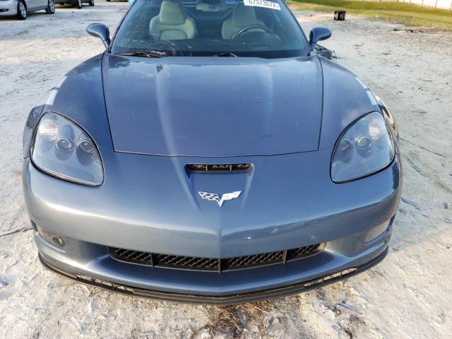 1G1YS3DW1C5101996 - 2012 CHEVROLET CORVETTE G BLUE photo 5