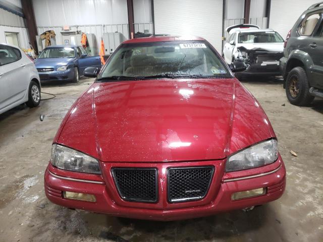 1G2NE1531RM592261 - 1994 PONTIAC GRAND AM S BURGUNDY photo 5