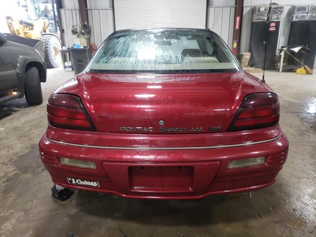 1G2NE1531RM592261 - 1994 PONTIAC GRAND AM S BURGUNDY photo 6