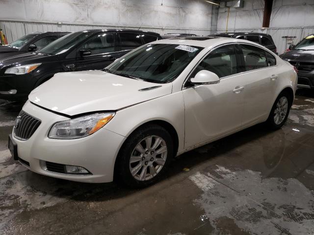 2G4GR5ER4C9142284 - 2012 BUICK REGAL WHITE photo 1