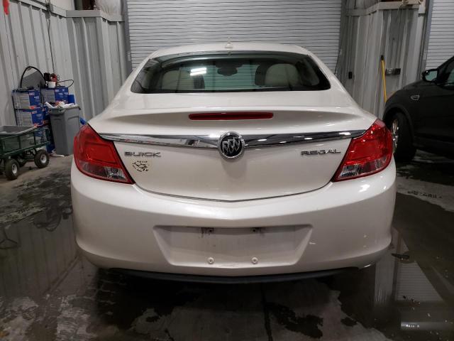 2G4GR5ER4C9142284 - 2012 BUICK REGAL WHITE photo 6