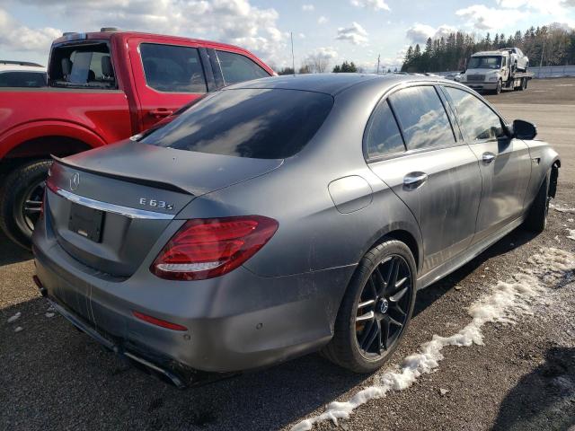 WDDZF8KBXJA259602 - 2018 MERCEDES-BENZ E 63 AMG-S GRAY photo 3