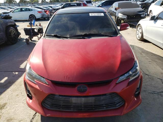 JTKJF5C75GJ025806 - 2016 TOYOTA SCION TC წითელი ფოტო 5