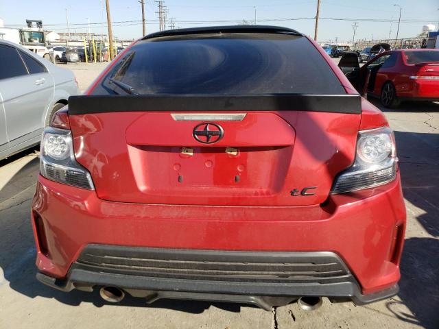 JTKJF5C75GJ025806 - 2016 TOYOTA SCION TC წითელი ფოტო 6