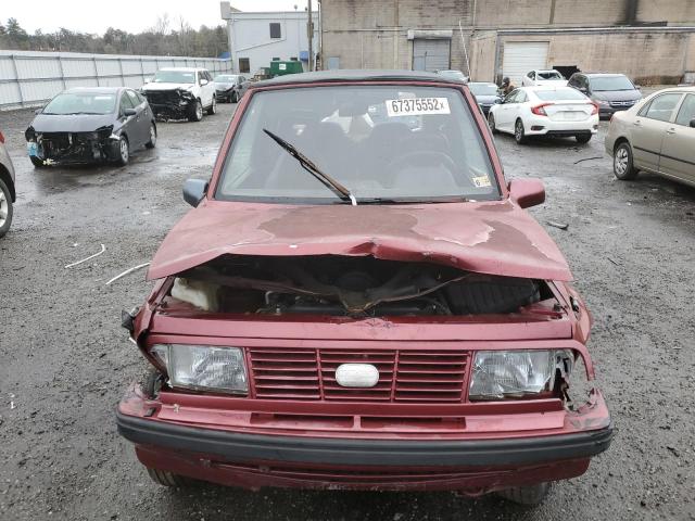 2CNBJ1861S6902618 - 1995 GEO TRACKER BURGUNDY photo 5