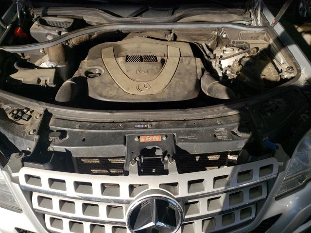 4JGBB8GB5AA615045 - 2010 MERCEDES-BENZ ML 350 4MA SILVER photo 12