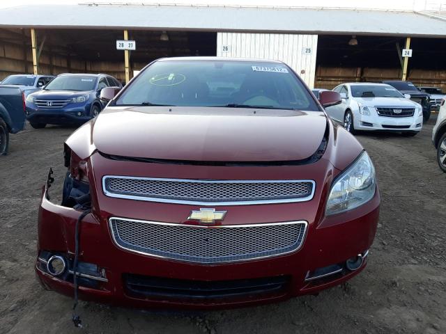 1G1ZE5E75BF197008 - 2011 CHEVROLET MALIBU LTZ წითელი ფოტო 5