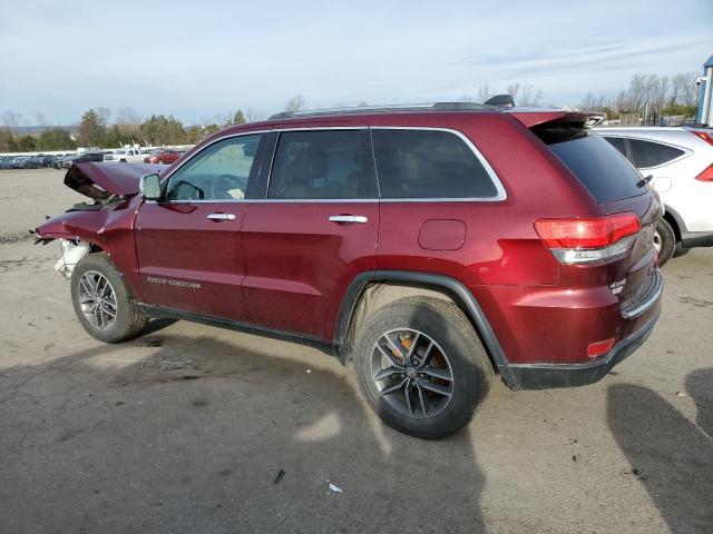 1C4RJFBG2JC245481 - 2018 JEEP GRAND CHER MAROON photo 2