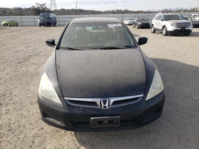 1HGCM56377A112221 - 2007 HONDA ACCORD BLACK photo 5