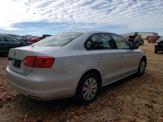 3VW2K7AJ7DM294127 - 2013 VOLKSWAGEN JETTA BASE 银色 照片 3