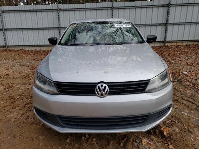 3VW2K7AJ7DM294127 - 2013 VOLKSWAGEN JETTA BASE 银色 照片 5