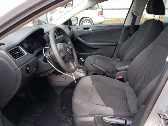 3VW2K7AJ7DM294127 - 2013 VOLKSWAGEN JETTA BASE 银色 照片 7