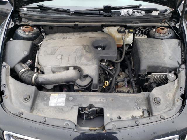 1G1ZC5E07CF171021 - 2012 CHEVROLET MALIBU 1LT შავი ფოტო 11