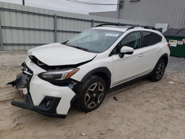 JF2GTAMC3JH221368 - 2018 SUBARU CROSSTREK WHITE photo 1