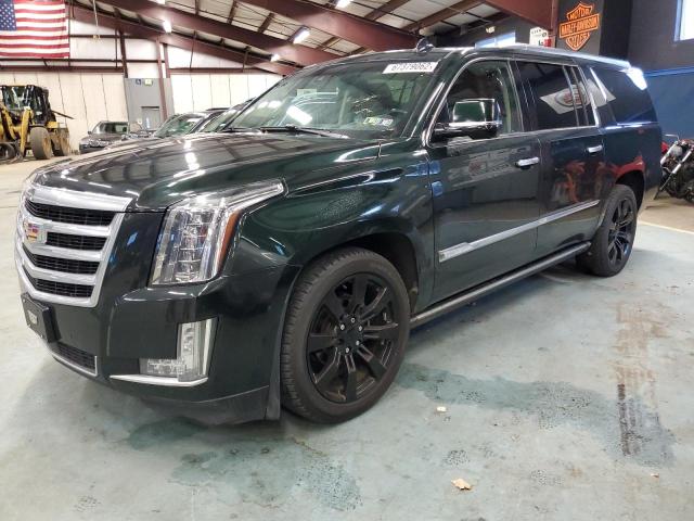 1GYS4JKJ7GR435977 - 2016 CADILLAC ESCALADE E GREEN photo 1