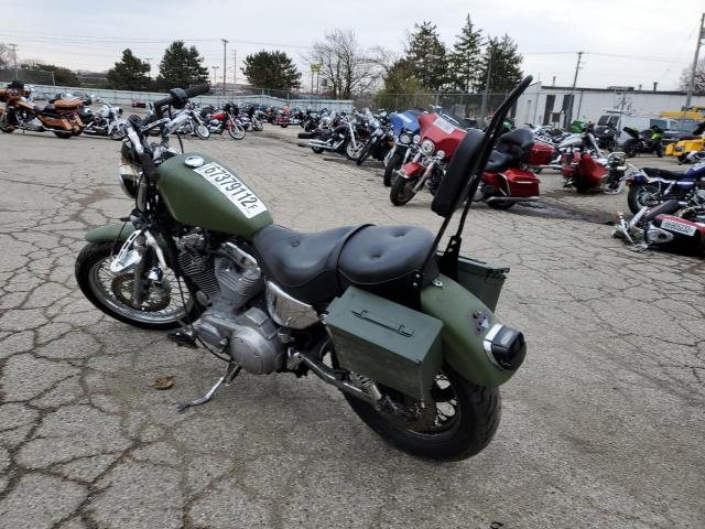 1HD4CAM154K429208 - 2004 HARLEY-DAVIDSON XL883 GREEN photo 3