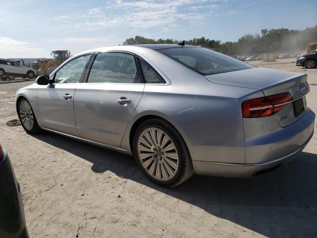 WAU3MAFD3FN033357 - 2015 AUDI A8 L TDI Q SILVER photo 2