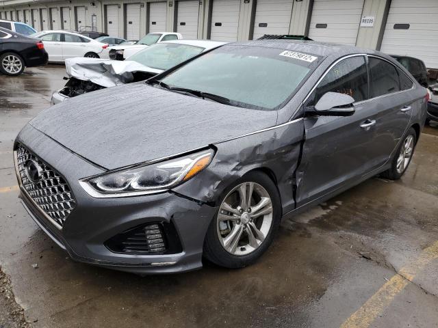 5NPE34AF3KH814625 - 2019 HYUNDAI SONATA LIM GRAY photo 1