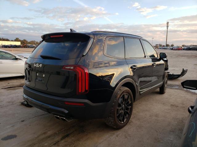 5XYP3DHC4NG242982 - 2022 KIA TELLURIDE BLACK photo 3