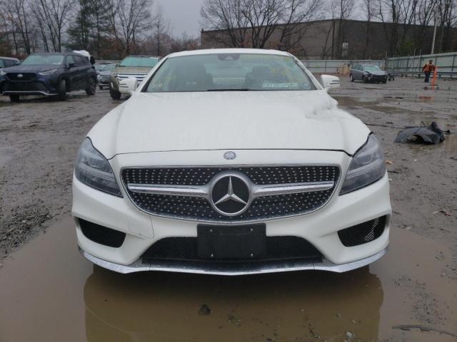 WDDLJ6HB3FA133735 - 2015 MERCEDES-BENZ CLS 400 4M WHITE photo 5