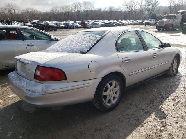 1MEFM55S4YG617764 - 2000 MERCURY SABLE LS P GRAY photo 3