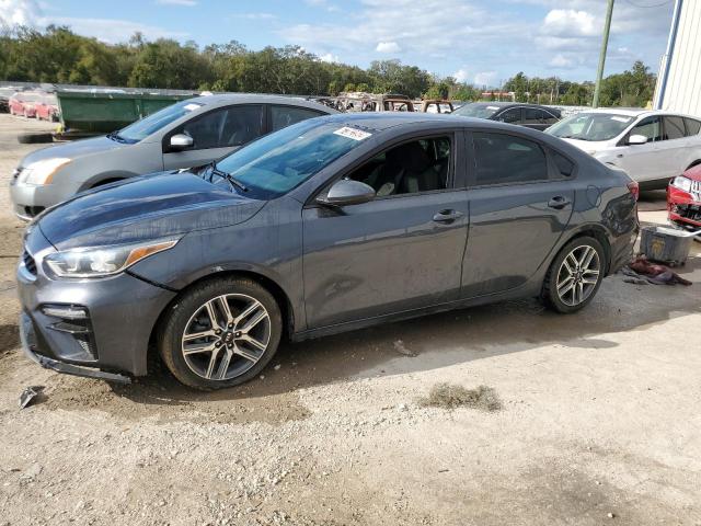 3KPF34AD0KE018793 - 2019 KIA FORTE GT L GRAY photo 1