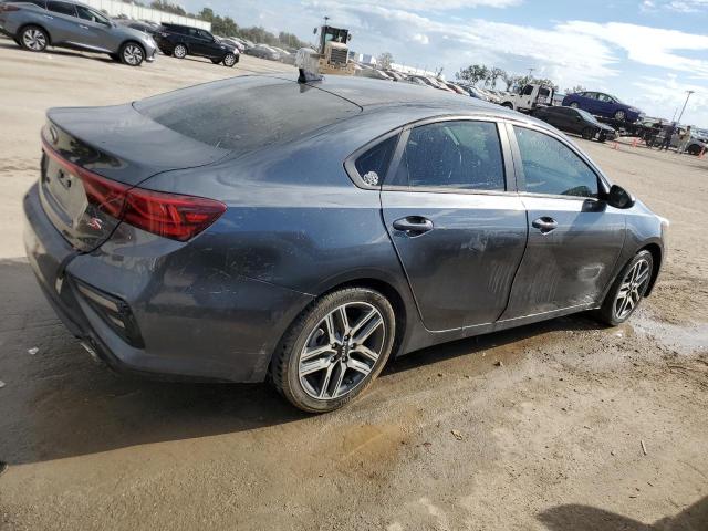 3KPF34AD0KE018793 - 2019 KIA FORTE GT L GRAY photo 3