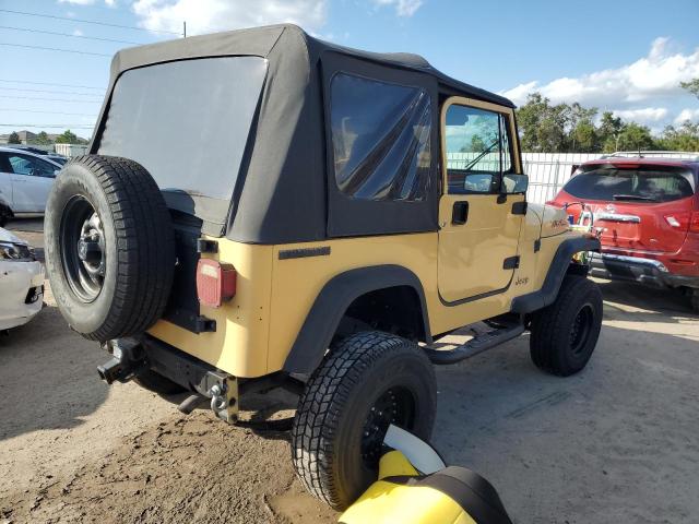 2BCCZ8112HB524626 - 1987 JEEP WRANGLER YELLOW photo 4