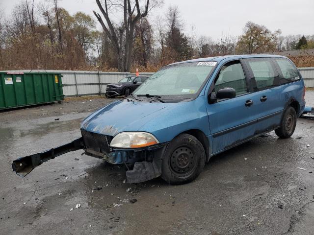 2FMZA50423B****** - 2003 FORD WINDSTAR BLUE photo 2