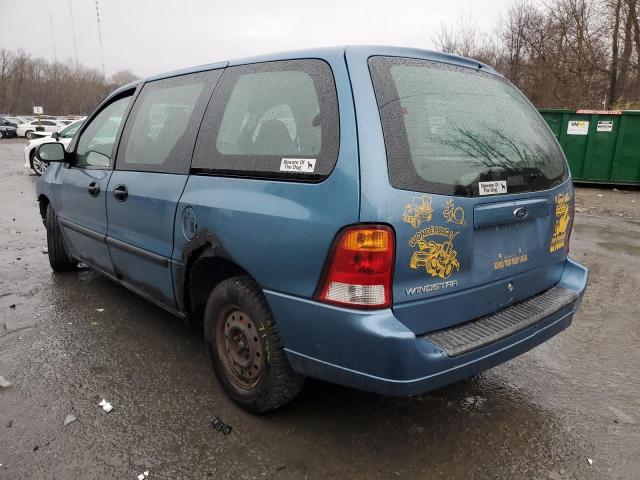 2FMZA50423B****** - 2003 FORD WINDSTAR BLUE photo 3